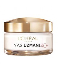 Loreal Paris Yaş Uzmanı 40 Kırışıklık Karşıtı Sıkılaştırıcı Gece Kremi 50 ml
