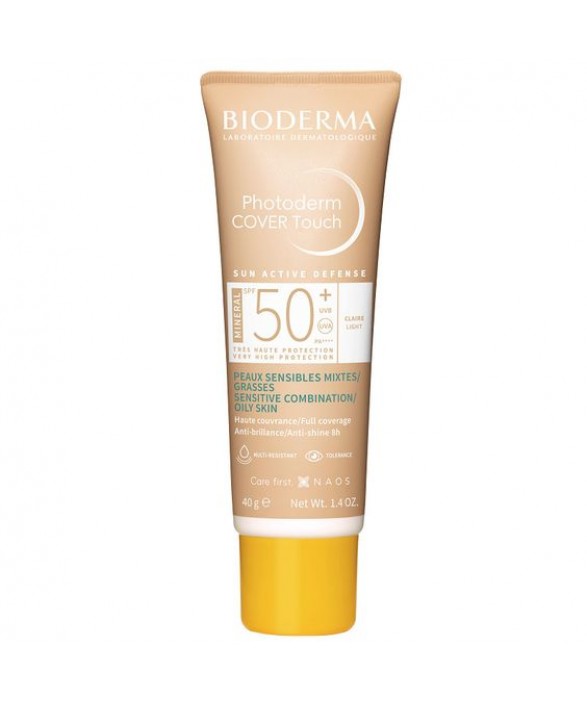 Bioderma Photoderm Cover Touch Light SPF 50 40 ML Renkli Güneş Kremi