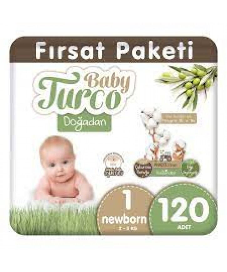 Baby Turco Doğadan 1 Numara Newborn 400 Adet eczahanemden