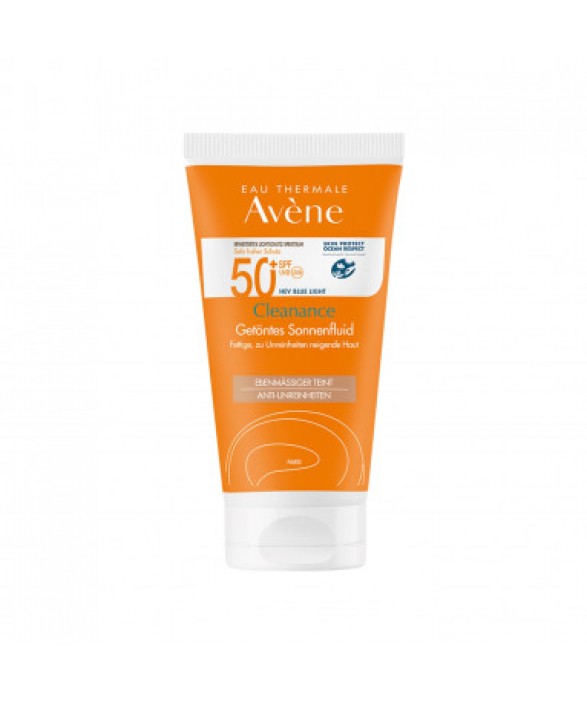 Avene Cleanance Solaire Tinted Spf 50 50 ML Yağlı Ciltler İçin Renkli Güneş Kremi