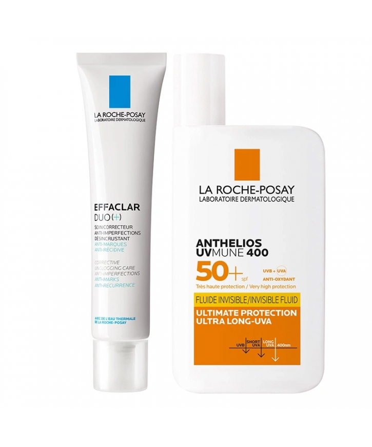 La Roche Posay Düzensiz Ciltler için Bakım ve Yüksek Güneş Koruma Seti eczahanemden
