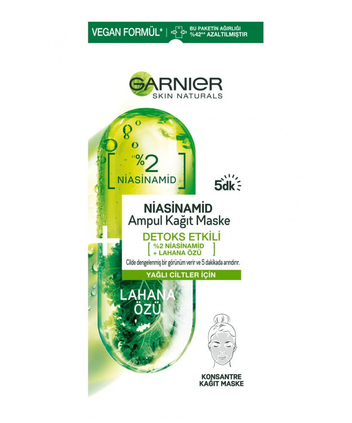 Garnıer Mask Nıacınamıde eczahanemden