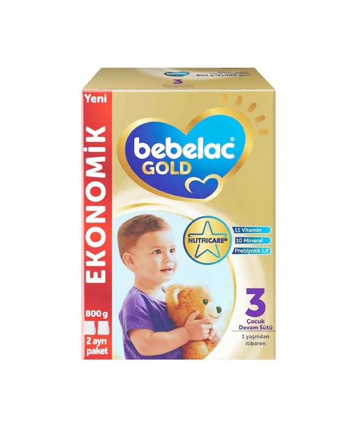 Bebelac Gold 3 800 Gr Bebek Sütü eczahanemden