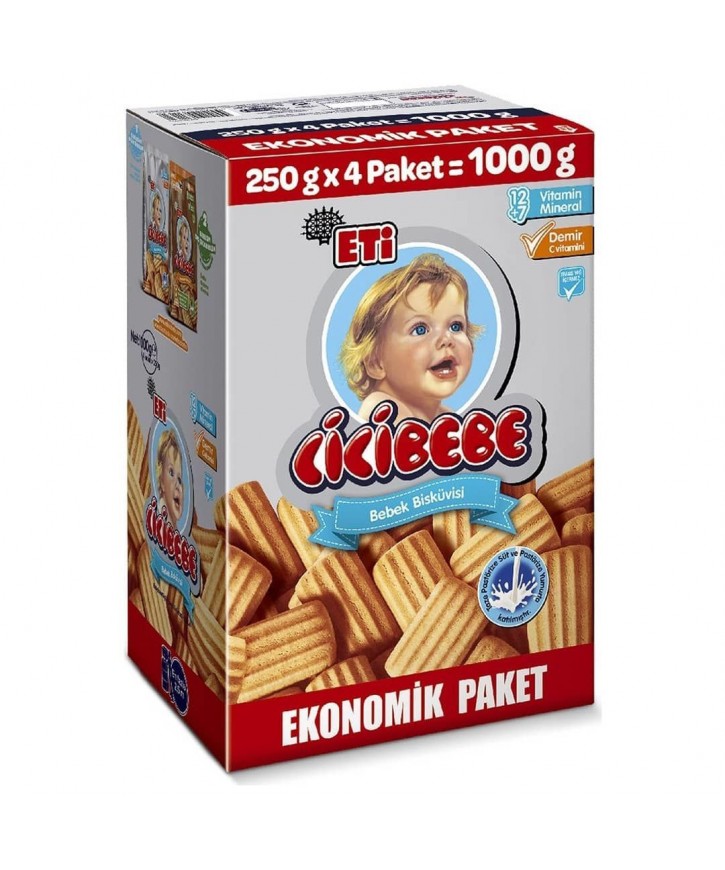 Eti Cicibebe Bebek Bisküvisi 1 Kg eczahanemden