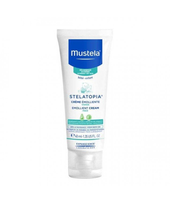 Mustela Stelatopia Emollient Face Cream 40 ML Nemlendirici Krem eczahanemden
