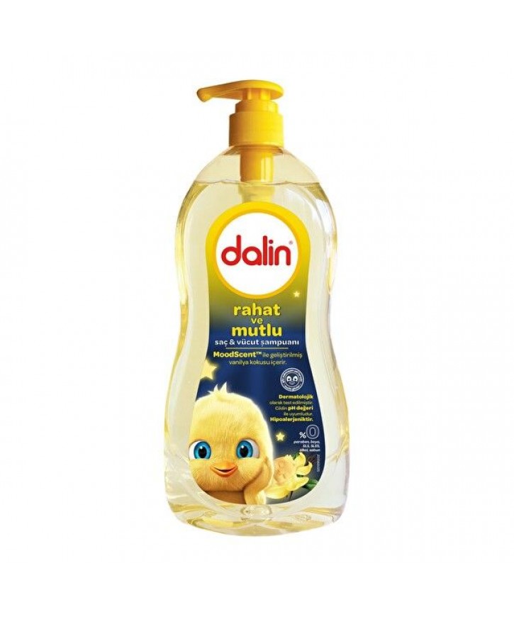 Dalin Rahat ve Mutlu Saç&Vücut Şampuanı 700 ml eczahanemden