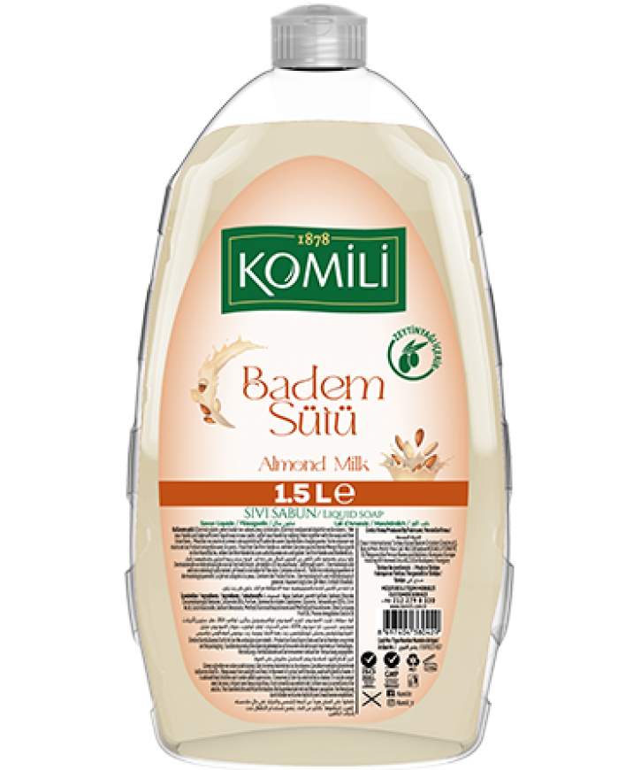  Komili  Sıvı Sabun Badem Şişe  400 Ml