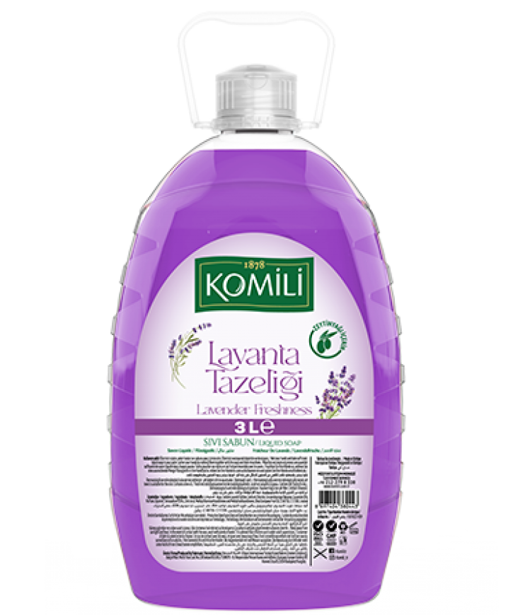  Komilli  Sıvı Sabun Lavanta Şişe 400 Ml