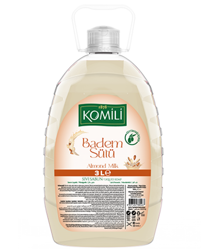 Komili  Sıvı Sabun Badem Şişe  400 Ml
