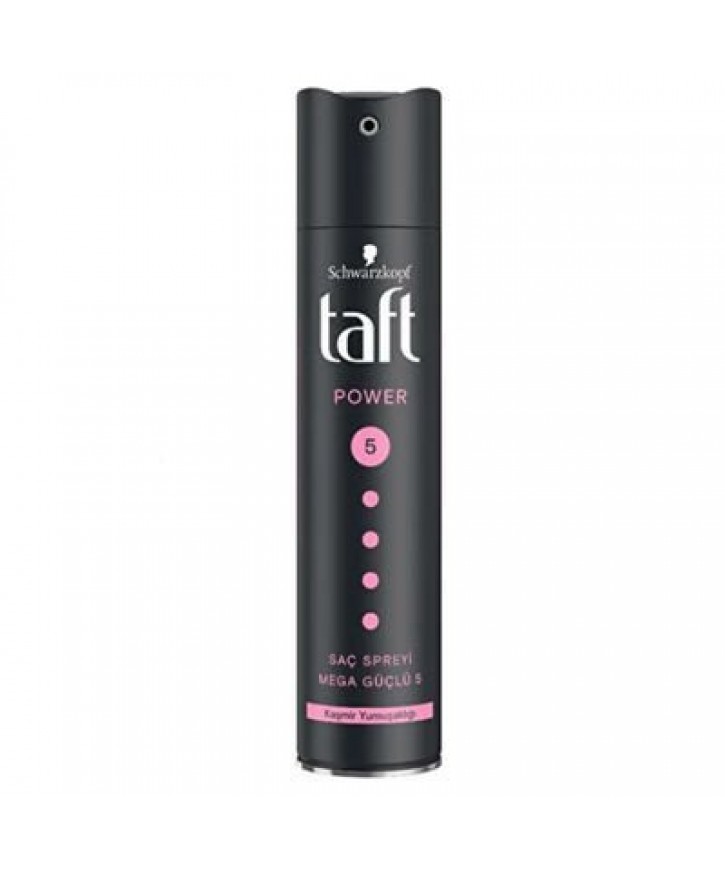 Taft Saç Spreyi Power Kaşmir 5 250 ML eczahanemden