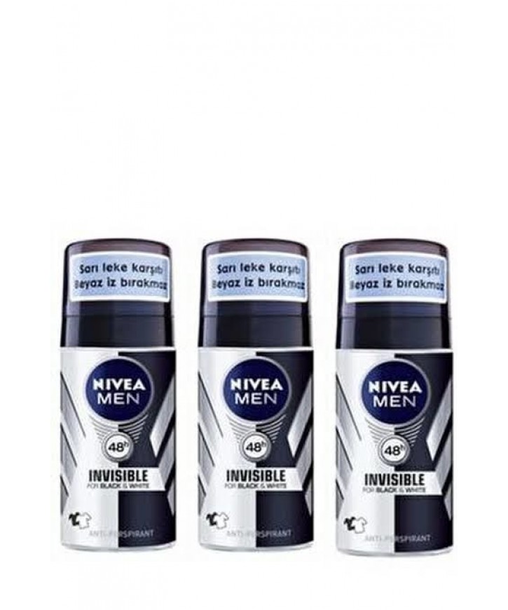 Nivea Deodorant İnvisible Black Whıte Fresh Sprey 150ml Erkek eczahanemden