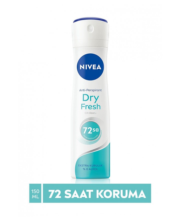 Nivea  Sprey Kadın Dry Fresh 150 ML eczahanemden