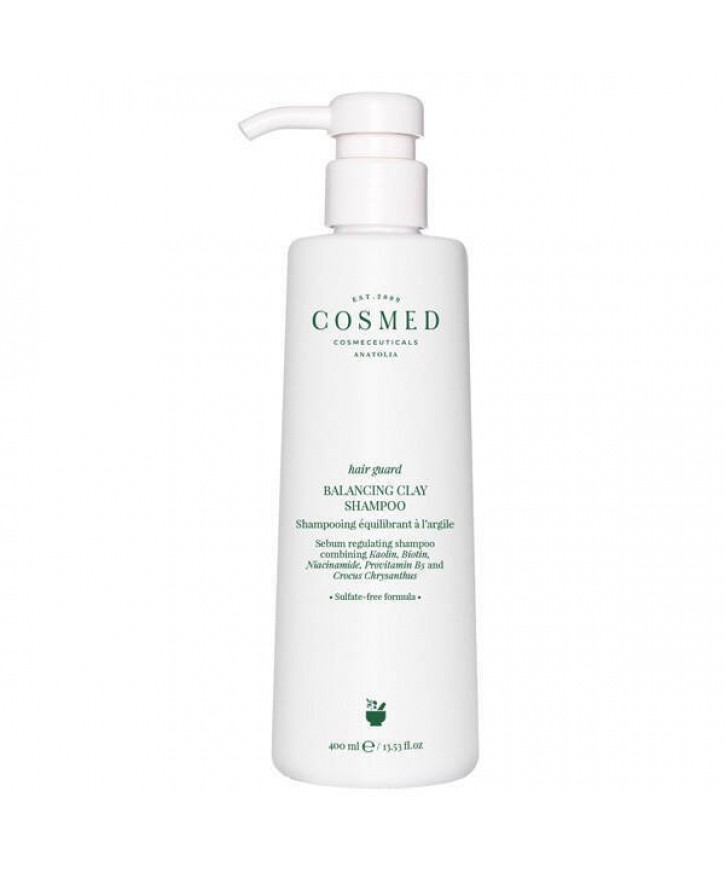 Cosmed Hair Guard Purifying Balancing Şampuan 400 ML Yağlanma Dengeleyici Şampuan eczahanemden