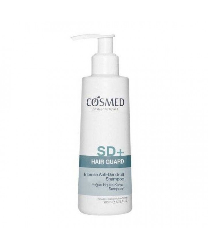Cosmed Hair Guard Intensive Anti Dandruff SD  Şampuan 200 ML Kepek Şampuanı eczahanemden