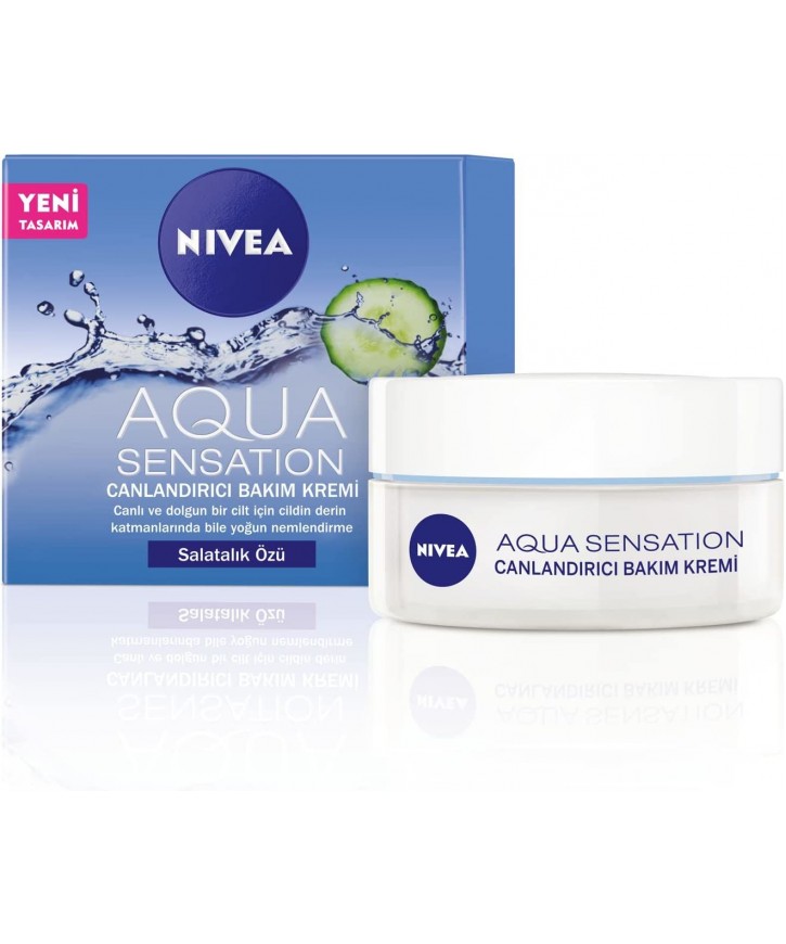 Nivea Aqua Sensation Canlandırıcı Bakım Kremi 50 ml  Özel Fırsat eczahanemden