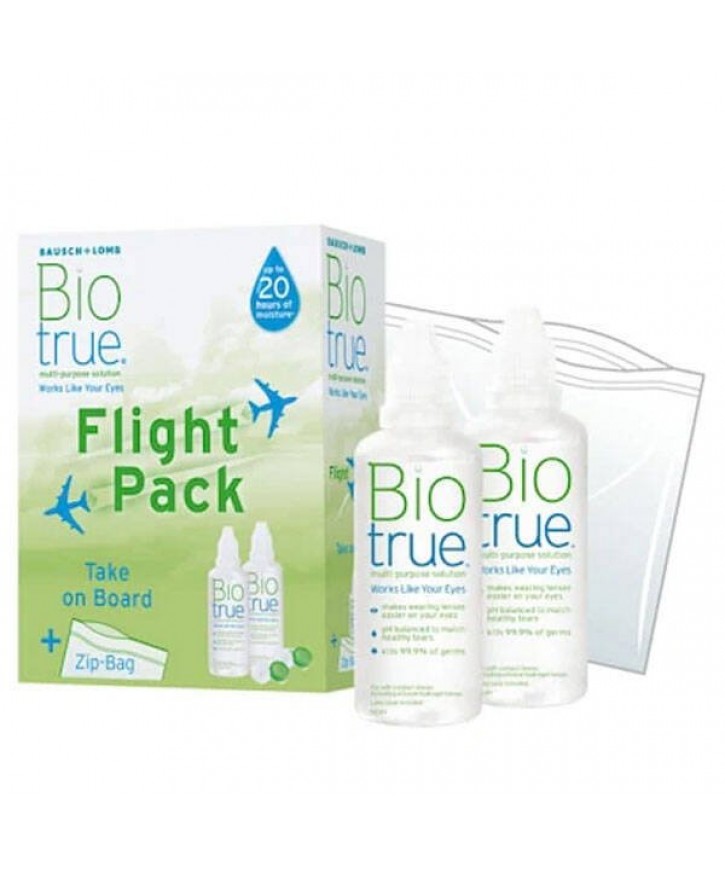 Biotrue Lens Solusyonu Uçuş Paketi 60 ML eczahanemden