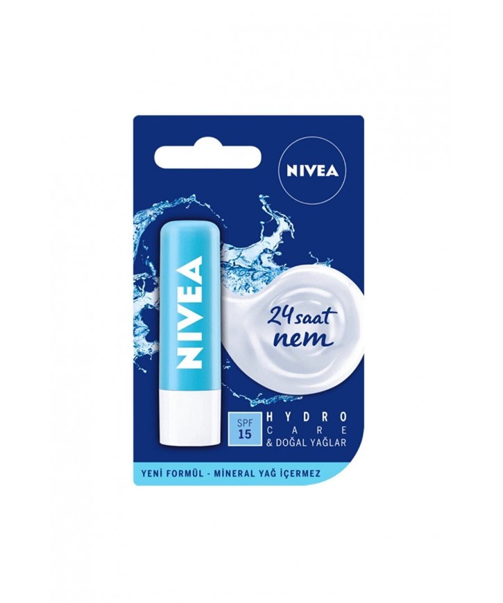Nivea Hydro Care Dudak Bakım Kremi 4 8 gr eczahanemden
