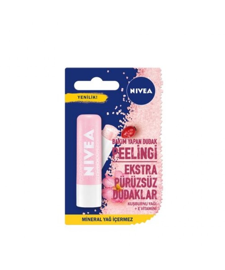 Nivea Dudak Peeling Scrup Kuşburnu eczahanemden