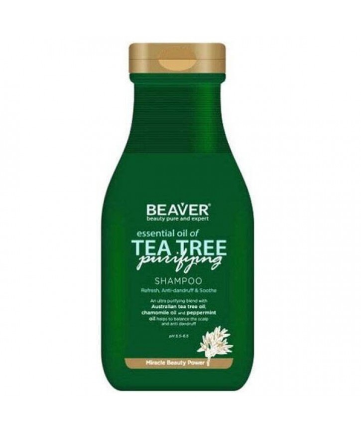 Beaver Tea Tree Şampuan 350 ML Kepek Karşıtı Şampuan eczahanemden