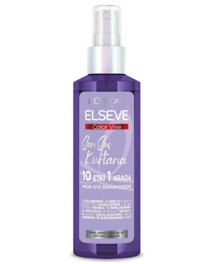 Loreal Elseve Purple Sprey 150 ML eczahanemden