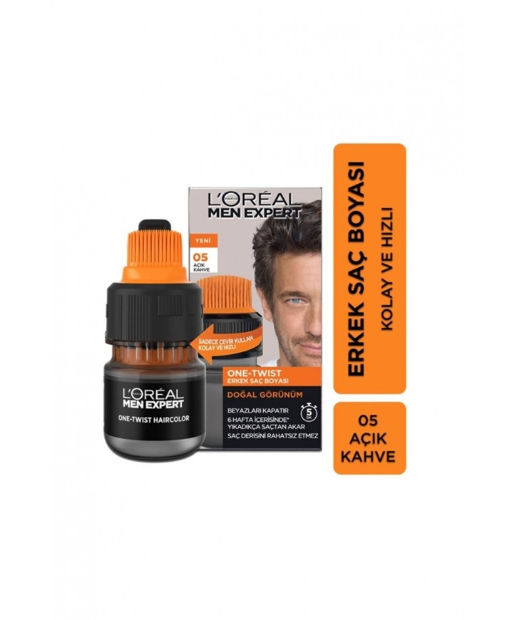 Loreal Men Expert One Twist Erkek Saç Boyası Siyah eczahanemden