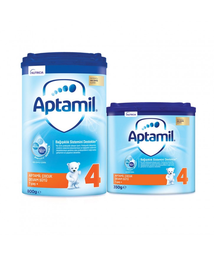 Aptamil 4 Çocuk Devam Sütü 800 Gr  350 Gr eczahanemden
