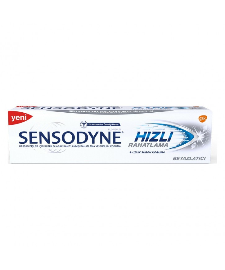 Sensodyne Hızlı Rahatlama Beyazlatıcı eczahanemden