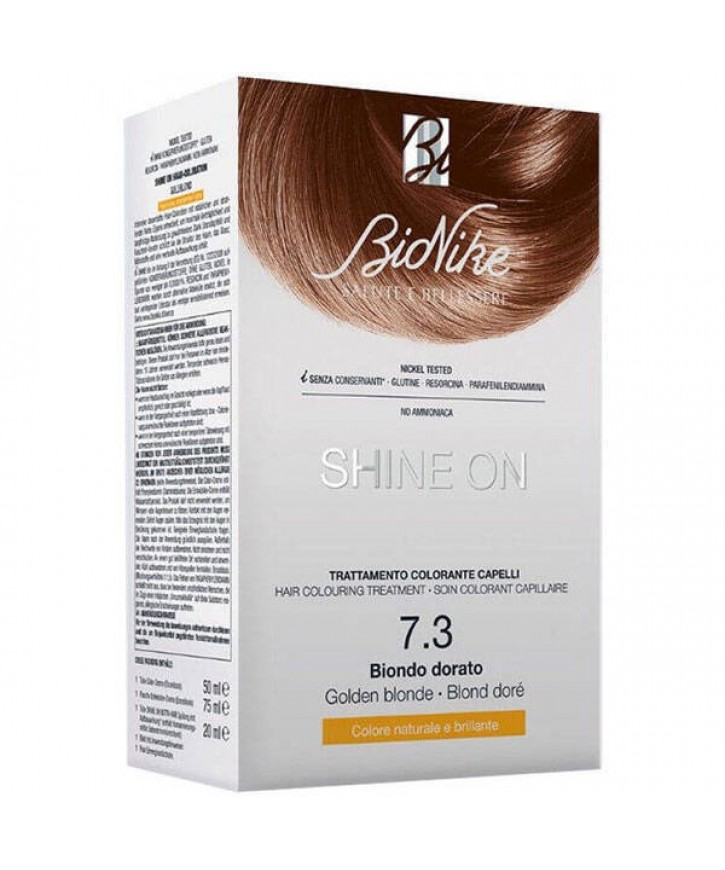 Bionike Shine On Saç Boyama Kiti Altın Sarı No 7 3 eczahanemden