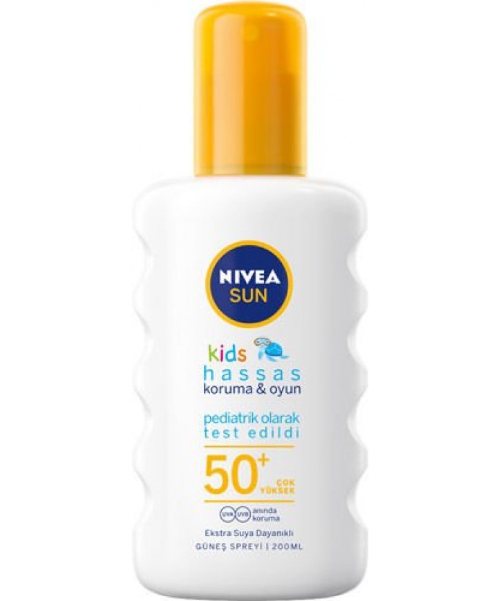 Nivea Güneş Çocuk Güneş Spreyi Spf 50 200 ml eczahanemden