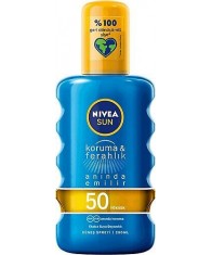 Nivea Koruma Ve Ferahlık Sprey Spf 50 200 Ml