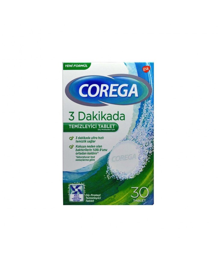 Corega Proguard Retainer 30'lu Temizleyici Tablet