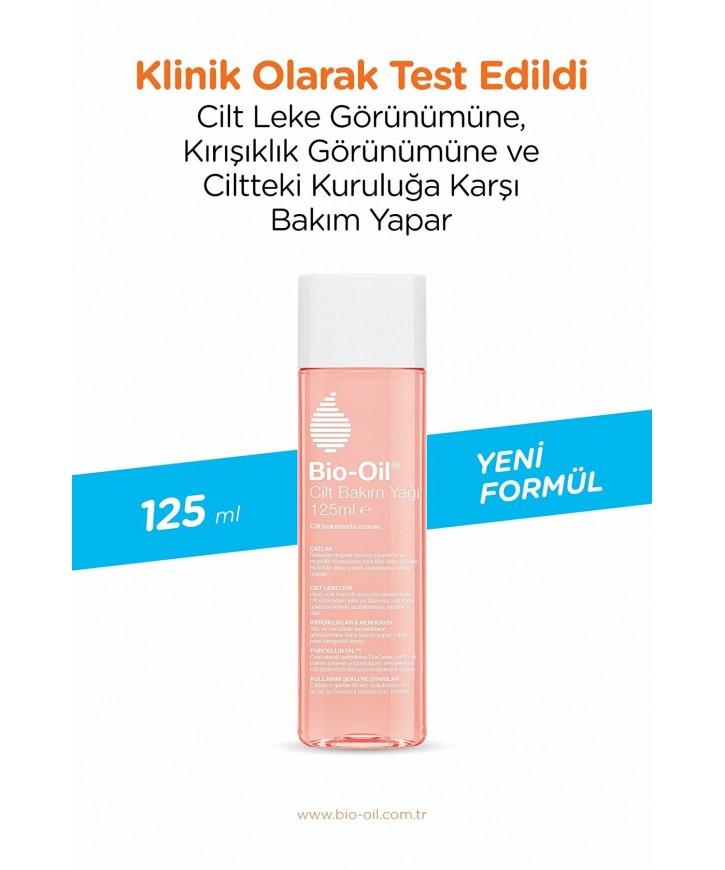 Bio Oil Cilt Bakım Yağı 125ml eczahanemden