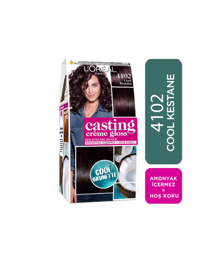 Loreal Casting Creme Gloss TR 550 Acajou Böğürtlen Kızılı Saç Boyası eczahanemden