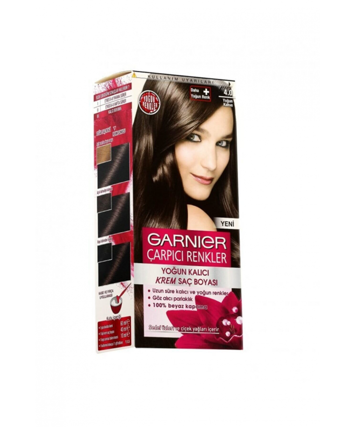 Garnıer Color Naturel Çarpıcı Renkler 4 0 Yoğun Kahve eczahanemden