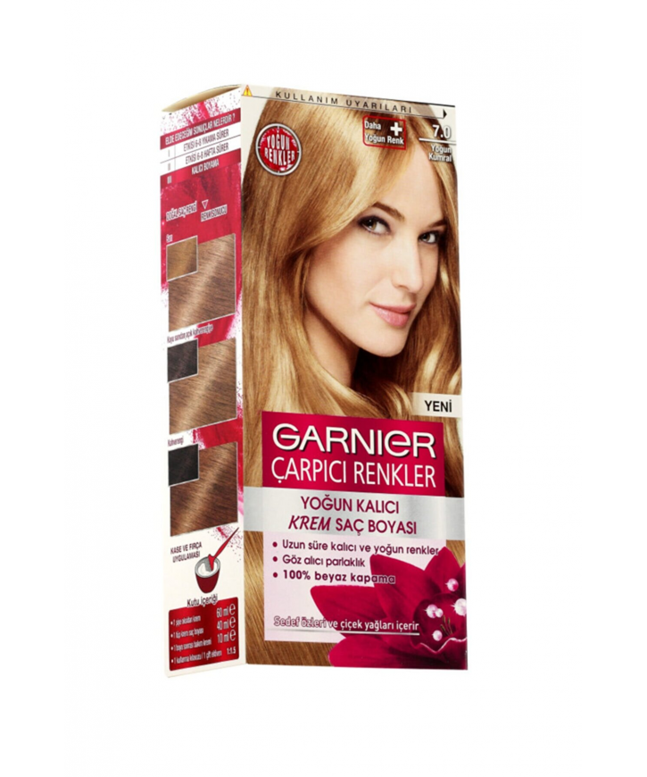 Garnıer Color Natuel Çarpıcı Renkler 7 0 Yoğun Kumral eczahanemden