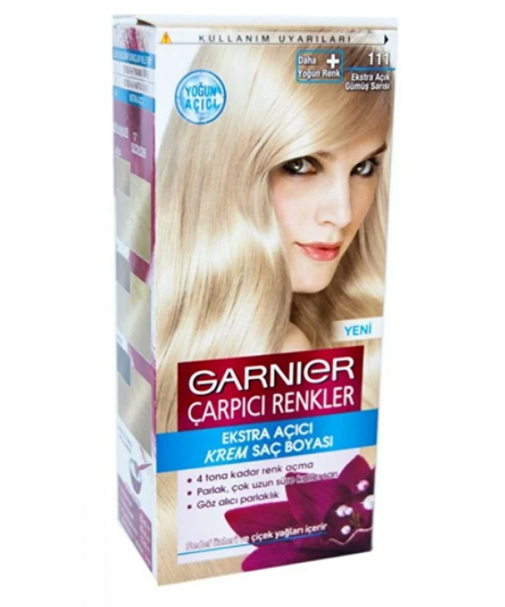 Garnıer Color Naturel Çarpıcı Renkler 111 Açık Gümüş Sarı eczahanemden