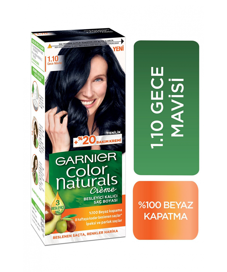 Garnıer Color Naturel 1 10 Jet Black eczahanemden