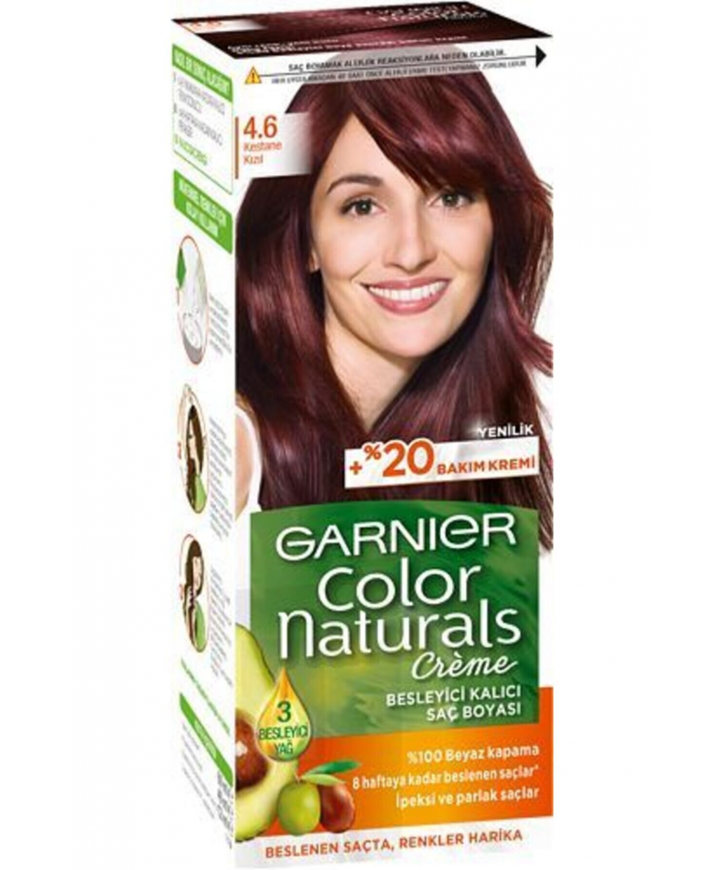 Garnıer Color Naturel 4 6 Ch Rou Saç Boyası eczahanemden