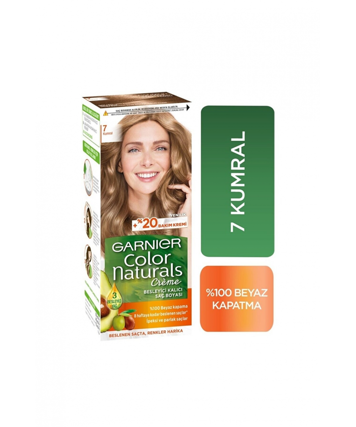 Garnıer Color Naturel Nudes 7N Nude Dark Bl Saç Boyası eczahanemden