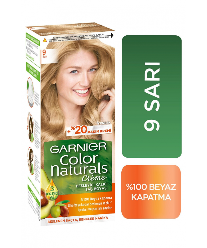 Garnıer Color Naturel 9 BL T Cl Saç Boyası eczahanemden