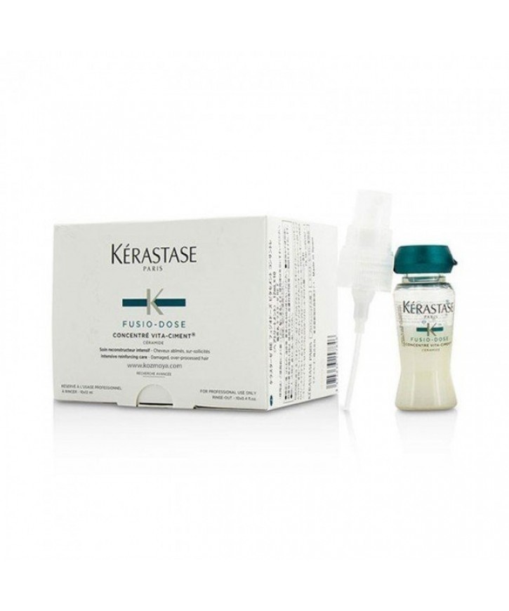 Kerastase Fusio Dose Concentre Vita Ciment Yıpranmış Saçlar İçin Onarıcı Kür 10x12ml eczahanemden