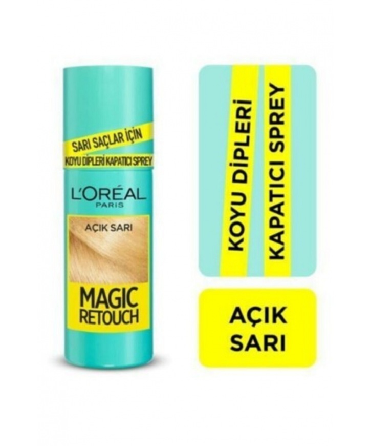 Loreal Magıc Retouch Ro 5 Beyaz Saçlar İçin Kapatıcı Sprey Sarı eczahanemden