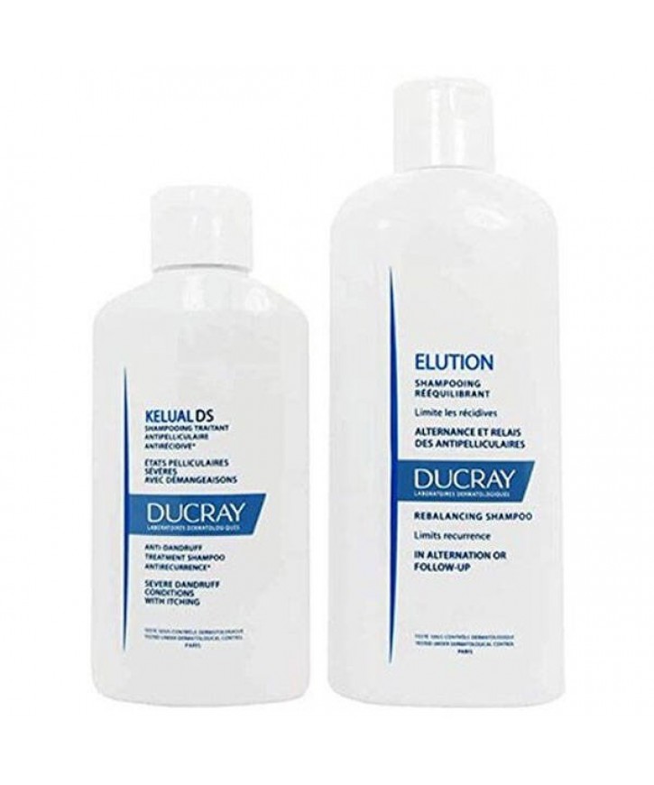 Ducray Kelual Ds Şampuan 100 ML  Elution Şampuan 200 ML eczahanemden