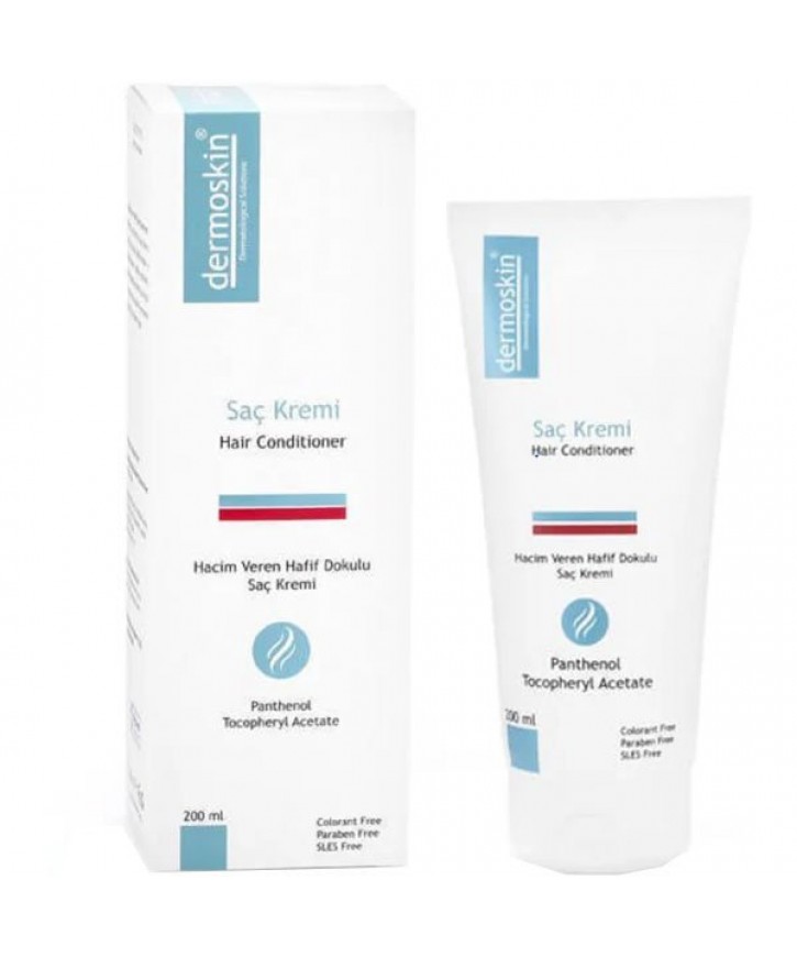 Dermoskin Hair Conditioner 200 ML Hacim Veren Saç Kremi eczahanemden