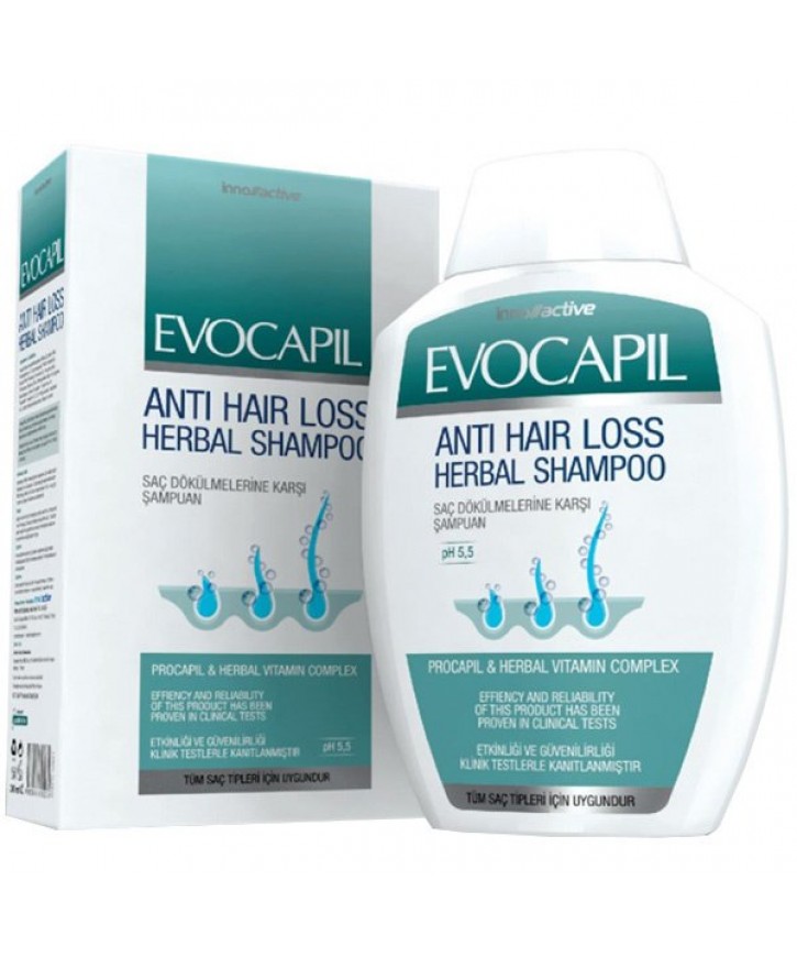 Evocapil Anti Hair Loss Herbal Shampoo 300 ML eczahanemden