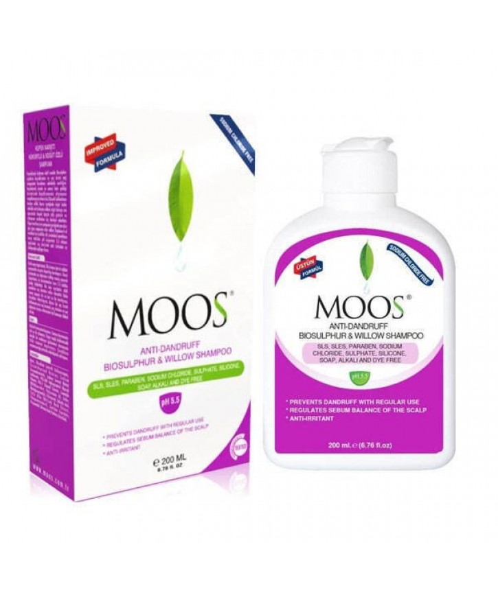 Moos Isırgan Otlu Şampuan 200 ML Dökülme Önleyici Şampuan eczahanemden