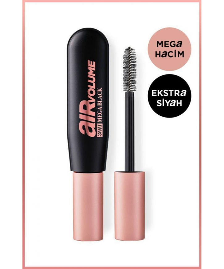 Loreal Paris 30 Saate Kadar Kalıcı Ekstra Siyah Air Mega Volume Maskara eczahanemden