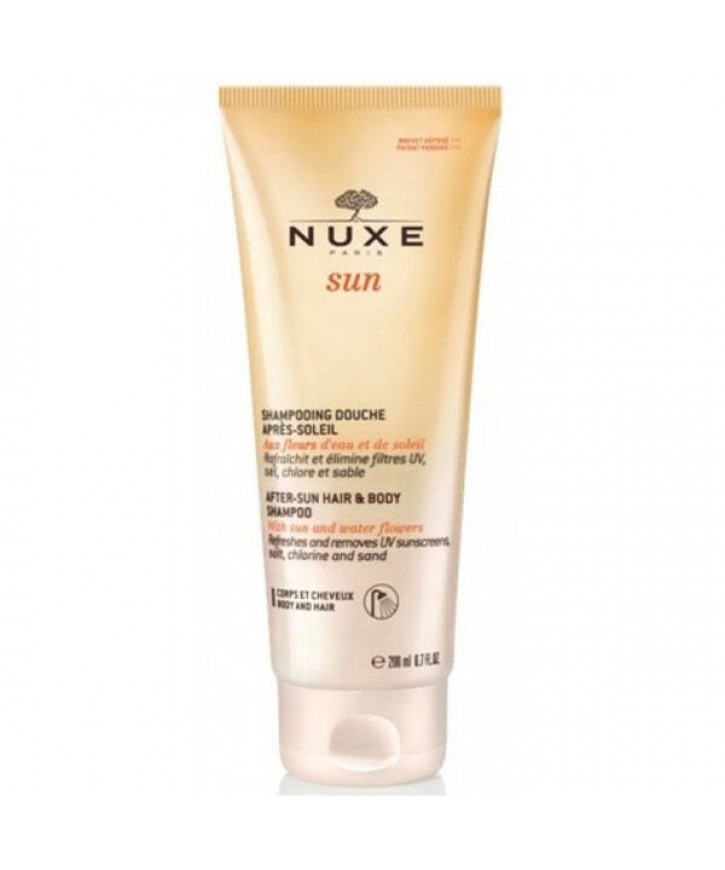 Nuxe Sun Shampoing Douche 200 ML Güneş Sonrası Şampuan eczahanemden