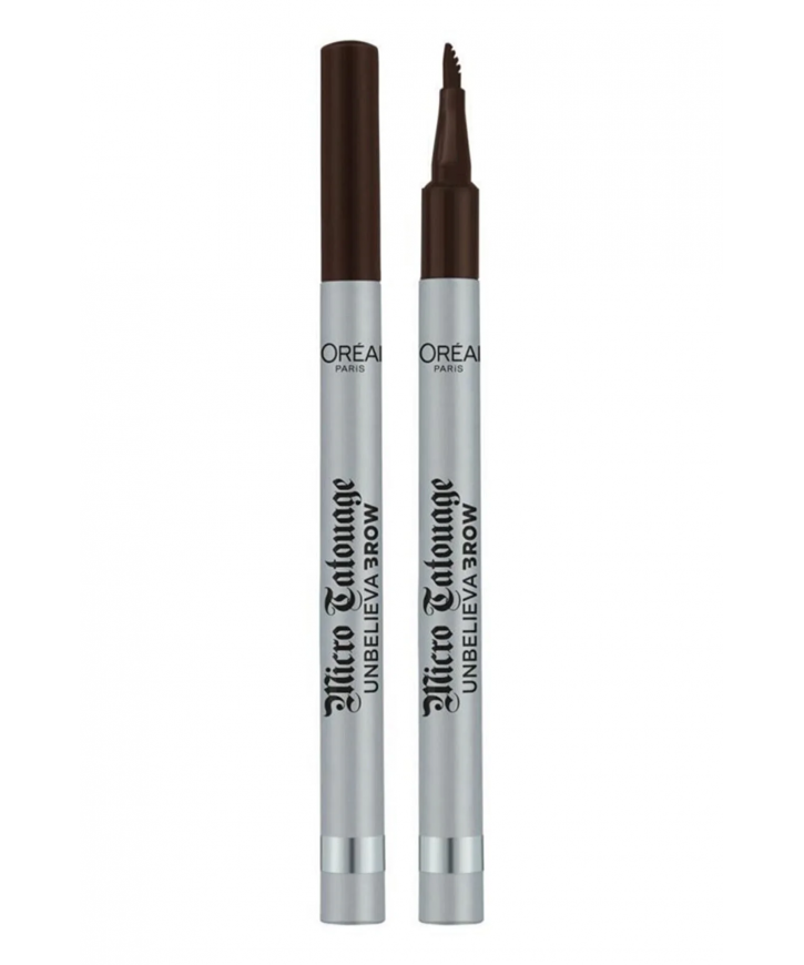 Loreal Paris Unbelieva Brow Micro Tatouage Kaş Kalemi  109 Ebony eczahanemden