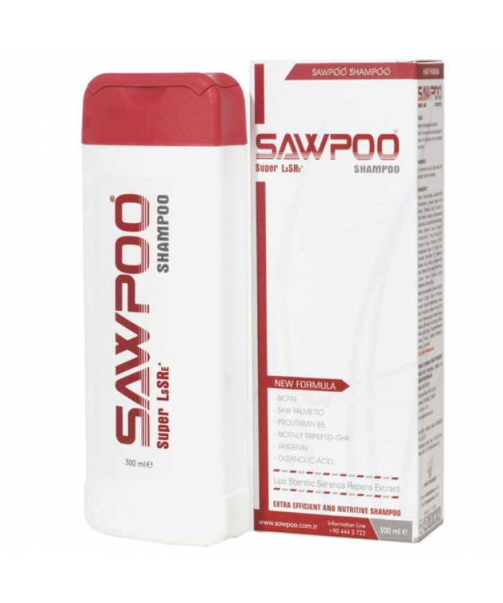 Sawpoo Şampuan 300 ML Dökülme Karşıtı Şampuan eczahanemden